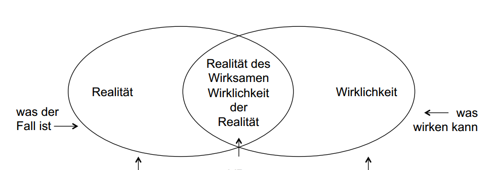 Realitt ist keineswegs immer Wirklichkeit